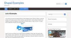 Desktop Screenshot of drupalexamples.info